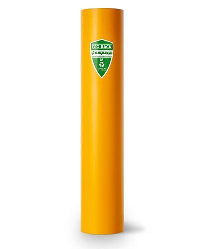 Protection contre les chocs pour étagère Ampere ECO-RACK type M, jaune, pour montant d'étagère largeur 88-100 mm, 263575