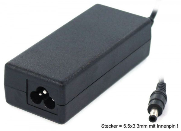 Adaptateur secteur AGI compatible avec SAMSUNG N145 PLUS, 81947