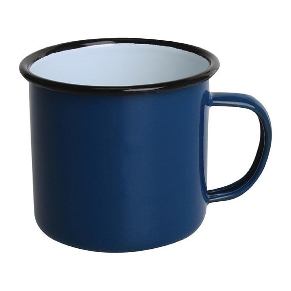 Gobelets émaillés OLYMPIA bleu-noir 35cl, UV: 6 pièces, DC394