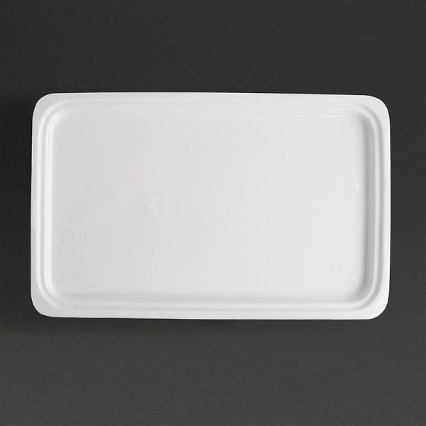 OLYMPIA Bol à vaisselle blanche GN1 / 1 3cm de profondeur, CD714
