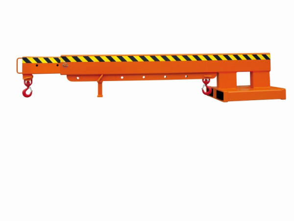 Bras de grue télescopique Eichinger Industry, 2500 kg, orange pur, 20810100000000
