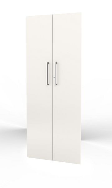 Portes d'entrée Kerkmann 5 FH, forme 4, L 760 x P 16 x H 1760 mm, blanc, 13454810
