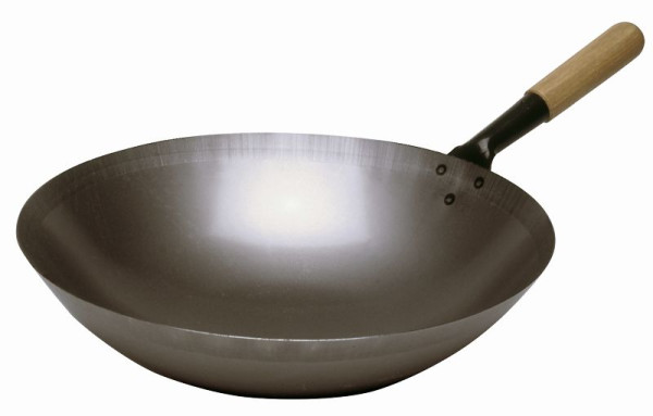 Poêle wok Bartscher en acier, 360 mm, A105960
