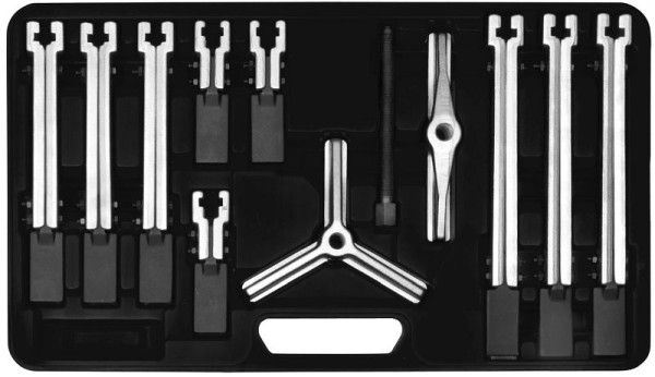 Jeu d'extracteurs en acier SW, 2 et 3 bras, 12 pièces, 09690L