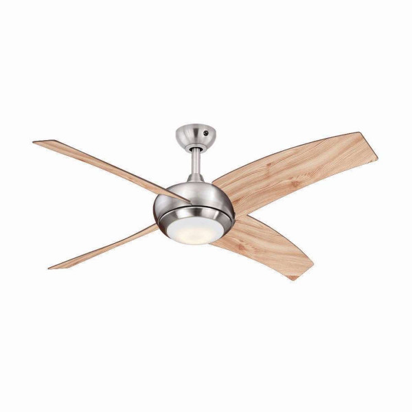 Ventilateur de plafond AireRyder pin Borealis 122 cm avec éclairage LED et télécommande, FN66635