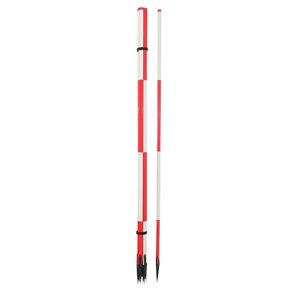 NESTLE Perche de télémétrie, en bois, triangulaire, 2m, lot de 6 pièces, UE : 2 sets, 11007000