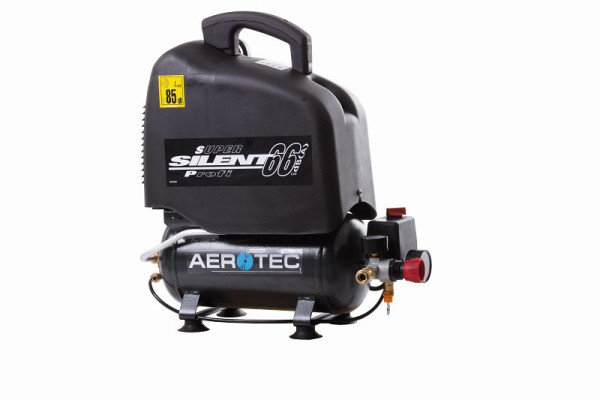 Compresseur d'air comprimé AEROTEC Silencieux, sans huile 66 dB 230 volts, 2005210