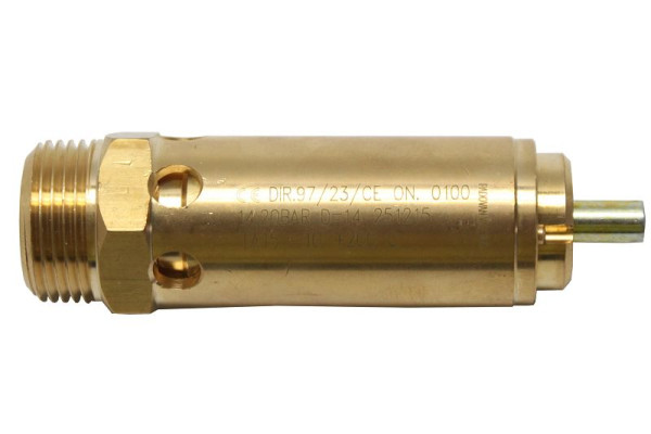 Soupape de surpression AEROTEC 12 bar - 1/2 pouce AG, 9049058