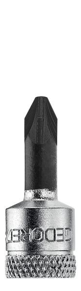 Embout de tournevis GEDORE, 1/4'', pour vis Phillips PZ 1, 6187130