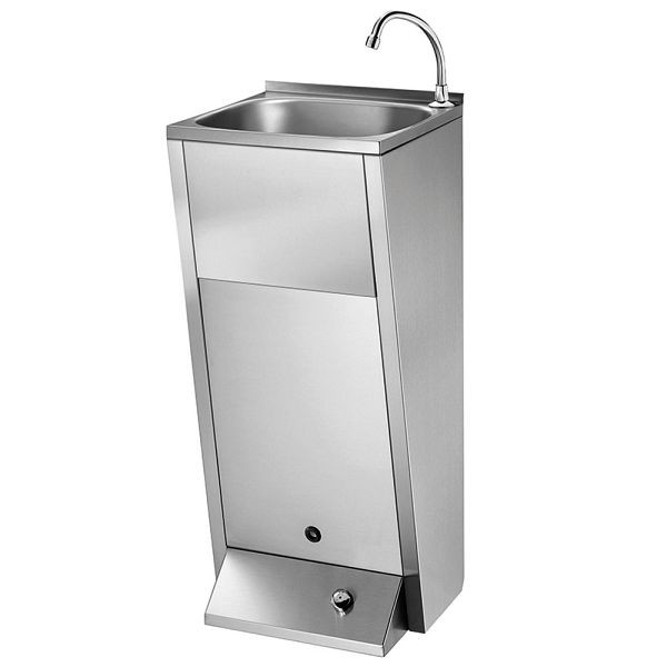 KEMMLIT Lave-mains Darda, qualité supérieure, acier inoxydable, 252.262