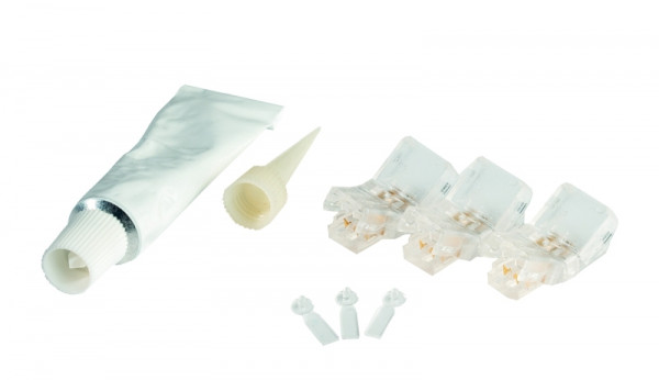 rutec Projekt rutec VARDAflex LED bandes d'alimentation push unicolore 8mm IP67, PGZ590