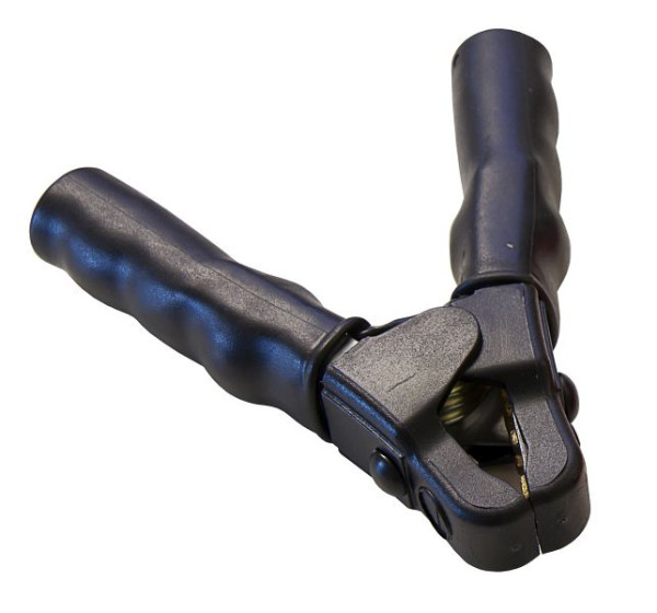 Collier de serrage ELMAG (noir), entièrement isolé, 500 A, longueur : 115 mm pour START BOOSTER 1600, 57105