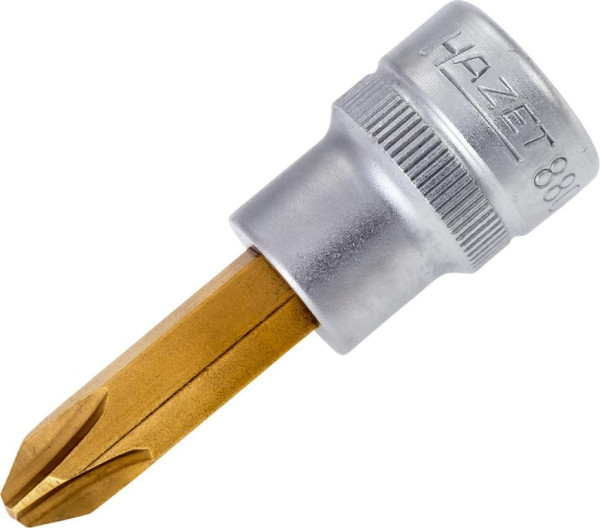 Douille tournevis Hazet, carré creux 10 mm (3/8"), profil Phillips PH, PH3, 8806-PH3