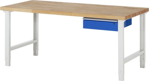 Etabli RAU série 7000 - modèle 7001A1, L2000 x P900 x H790-1140 mm, 03-7001A1-209B4H.11
