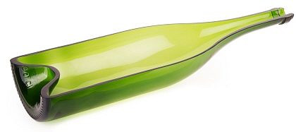 Contacto Bouteille de vin ouverte, vert 45 cm, 2736/450