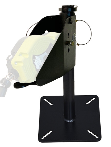 Point d'ancrage Kratos rotatif à 360° avec rétraction automatique sur le toit de terrasse, FA6004100