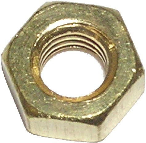 Écrous hexagonaux Dresselhaus laiton, DIN 934, dimensions: M5, VE: 100 pièces, 0313000000500000000002