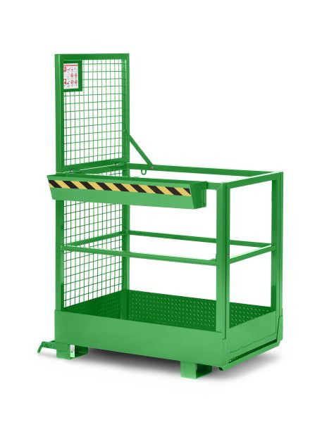 Panier de travail RR Industrietechnik, RAK-Slim, RAL 6018 jaune-vert, 120000108