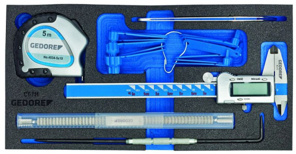 Insert GEDORE CT avec assortiment, assortiment de mesure, 2309084