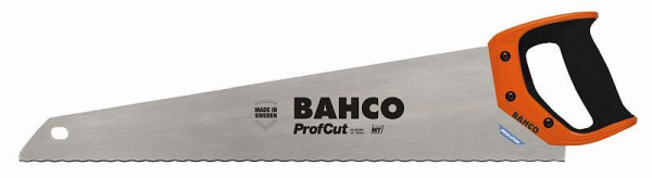 Scie à main Bahco Profcut, 550 mm, pour matériau d'isolation, réaffûtable, PC-22-INS