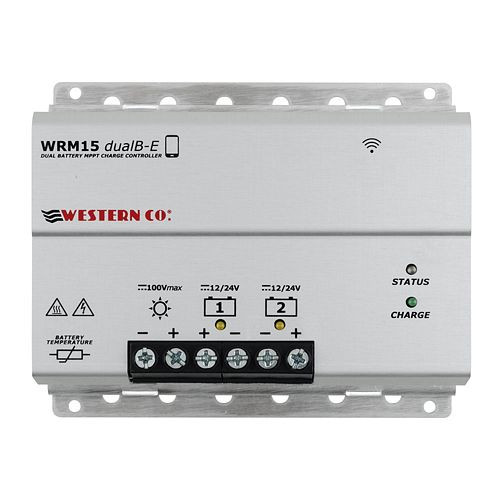 Contrôleur de charge solaire occidental MPPT WRM15 dualB-E, 321799