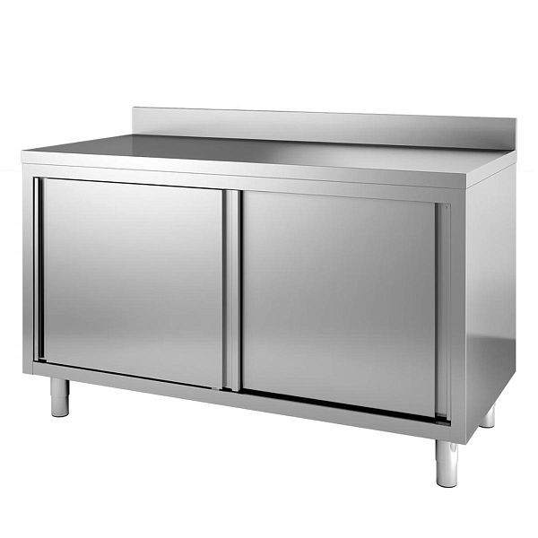 Armoire de travail Vaiotec TOPLINE 600 / 2 portes coulissantes et dosseret L : 1200 mm, 10378