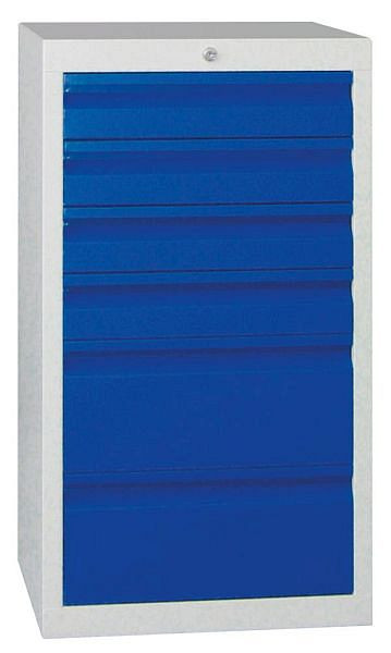 Armoire à tiroirs PAVOY avec guides coulissants, capacité 15 kg, 43444-050-002