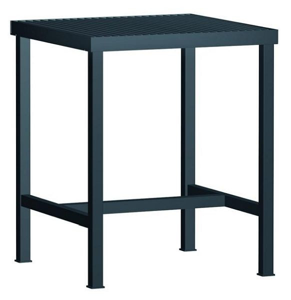 Table de soudage KLW, 700 x 700 x 850 mm, tout le plan de travail construit comme une grille, WPS03N-0700-001