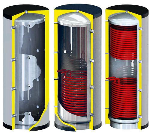 Ballon tampon Robin Wood 600 litres sans échangeur thermique, RWPS600
