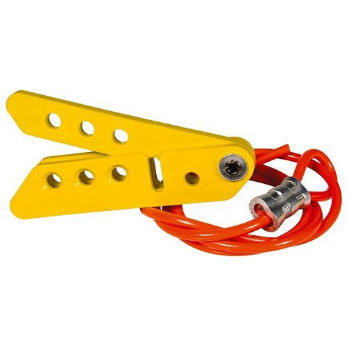 DENIOS Scissor-Lok avec câble, longueur 0,91 m, 311856