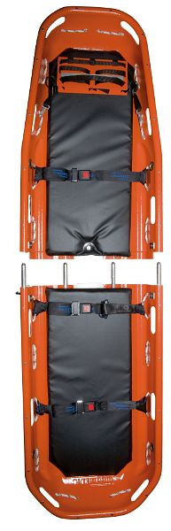 Skylotec Berceau de sauvetage pour travaux intensifs, en 2 parties, ultraBASKET STRETCHER, en plastique (ABS), SAN-0087-2