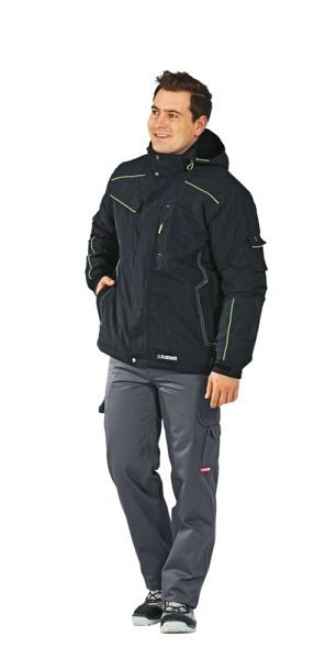 Veste Planam Outdoor Neon, gris/vert, taille M, 3394048