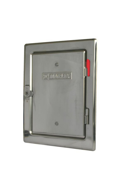 Porte de cheminée en acier inoxydable Marley 140 x 205 mm, 061856