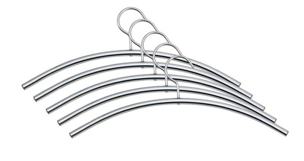 Kerkmann cintre acier, Ø 12,5, L 430 x H 150 mm, aluminium argent, lot de 5, 39621914