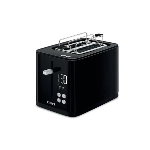Krups grille-pain SMART'N LIGHT, noir, KH6418