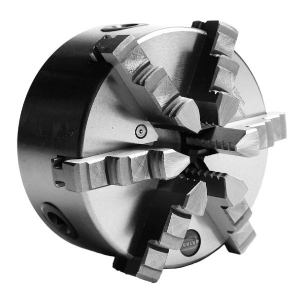 MACK 6-Backen Drehfutter Basic, D= 130 mm, Guss, zylindrisch, einteilige Backen, WAT-D130/6-ZGE