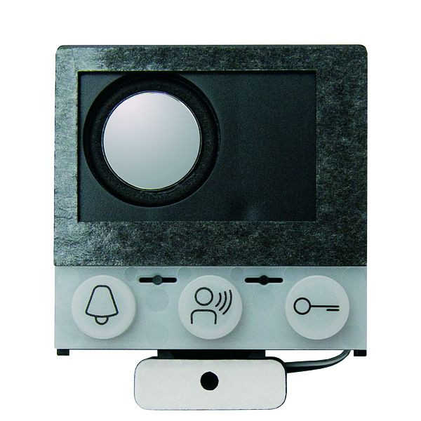 TCS platine de rue encastrable série TCU4 pour jusqu'à 16 unités résidentielles (avec 6 extensions jusqu'à 208), ASI12000-0000