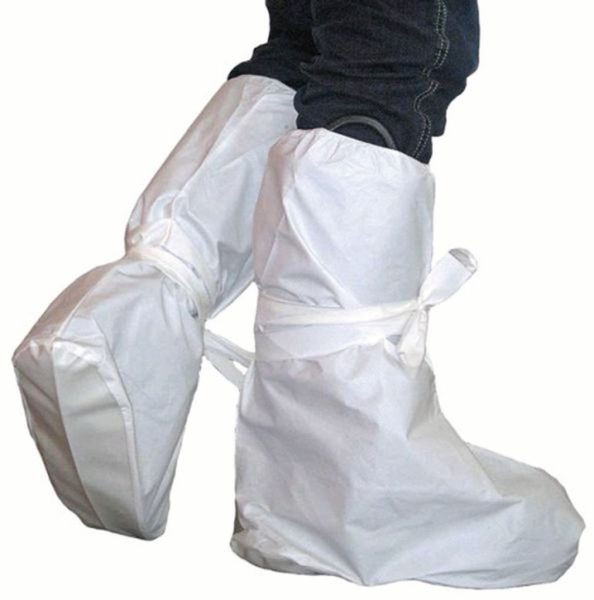 Sur-chaussure ProSafe 2, haute, 36x47cm, blanche, semelle extérieure en PVC antidérapante, UE : 200 pièces, PS2-ÜSH-AR
