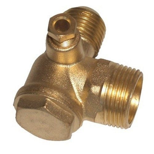 Clapet anti-retour AEROTEC 3/4 pouce AG - 1/2 pouce AG siège conique, 9048003