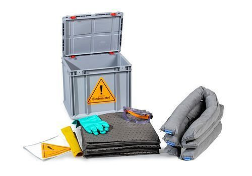 Kit d'urgence de liant DENSORB dans bac gerbable Euro, version universelle, 282-168