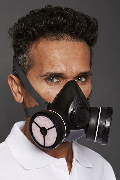 EKASTU Safety Demi-masque de EKASTU Safety Polimask DUPLO Combi A1-P1R D, 433396