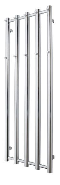 Radiateur de salle de bain TVS KIRO 5, chromé, 1400 x 515 mm, KIRO5CR