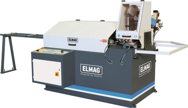 Machine à scie circulaire à métaux en aluminium ELMAG, modèle TA 400 A CNC (standard avec convoyeur à rouleaux d'entrée de 1,5 m), 78053