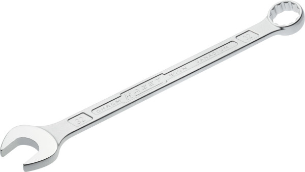 Clé mixte Hazet, profil de traction double hexagonal extérieur, 32 mm, 600N-32