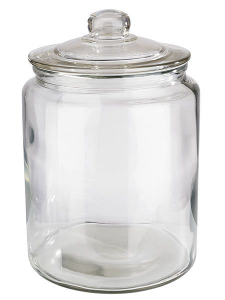 Pot de conservation APS -CLASSIC-, Ø 20 cm, hauteur : 30 cm, verre, polyéthylène, 6 litres, avec couvercle en verre, 82253