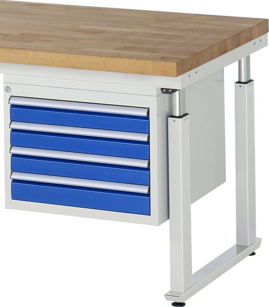 Conteneur de sous-construction RAU, 4 x tiroirs, 580x440x650 mm, 08-L2.13A.11