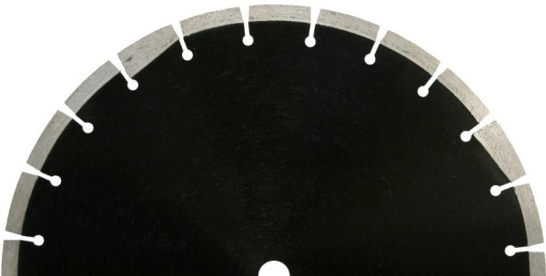 TECTOOL Disque de diamant, segmenté, triangle de protection segmenté, 18362-18372, diamètre: 300 mm, 18362