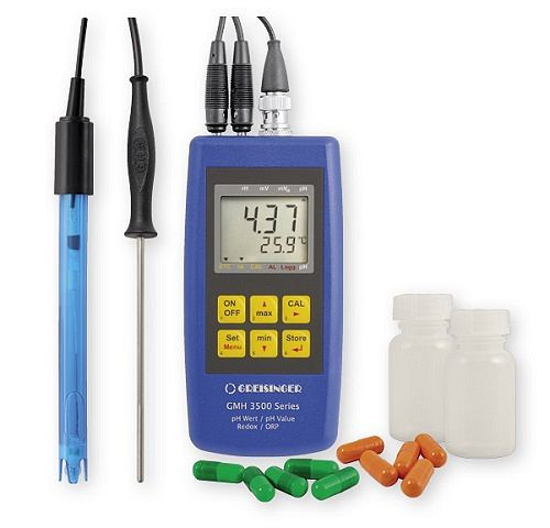 Greisinger GMH 3511-SET kit complet pour mesure de pH/température, 605021