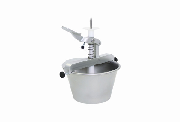 Machine à pâtisserie Schneider avec 1 pompe à piston "Blickle", bol en inox volume 3 litres, couvercles compris, 152230