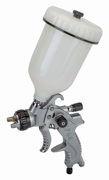 Pistolet à peinture Bahco HVLP, jeu de buses 1/1,2/1,4/1,7/2 mm, 2-2,8 bar, BPHVLP01